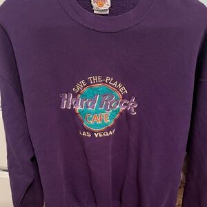 Hard Rock Cafe Purple Label Sweatshirt